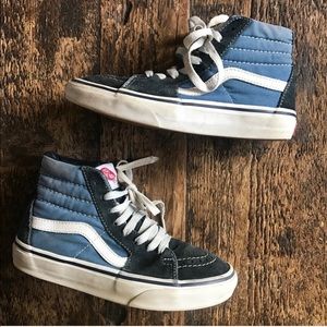 Vans • Blue High Top classic Vans